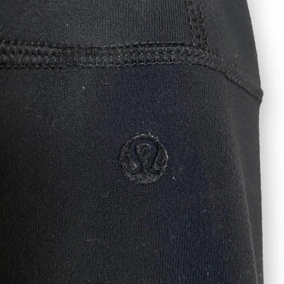 Lululemon Black Straight Leg Pants w Belt Loops - Picture 7 of 8